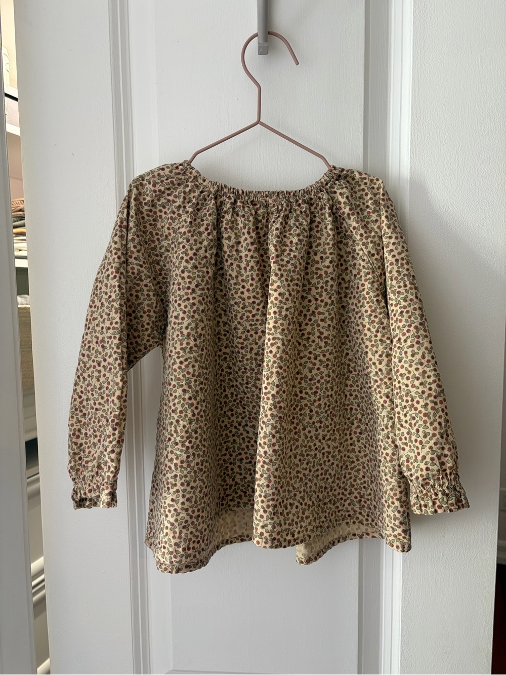 Konges Slojd Acacia Blouse in Rosaraie Red
